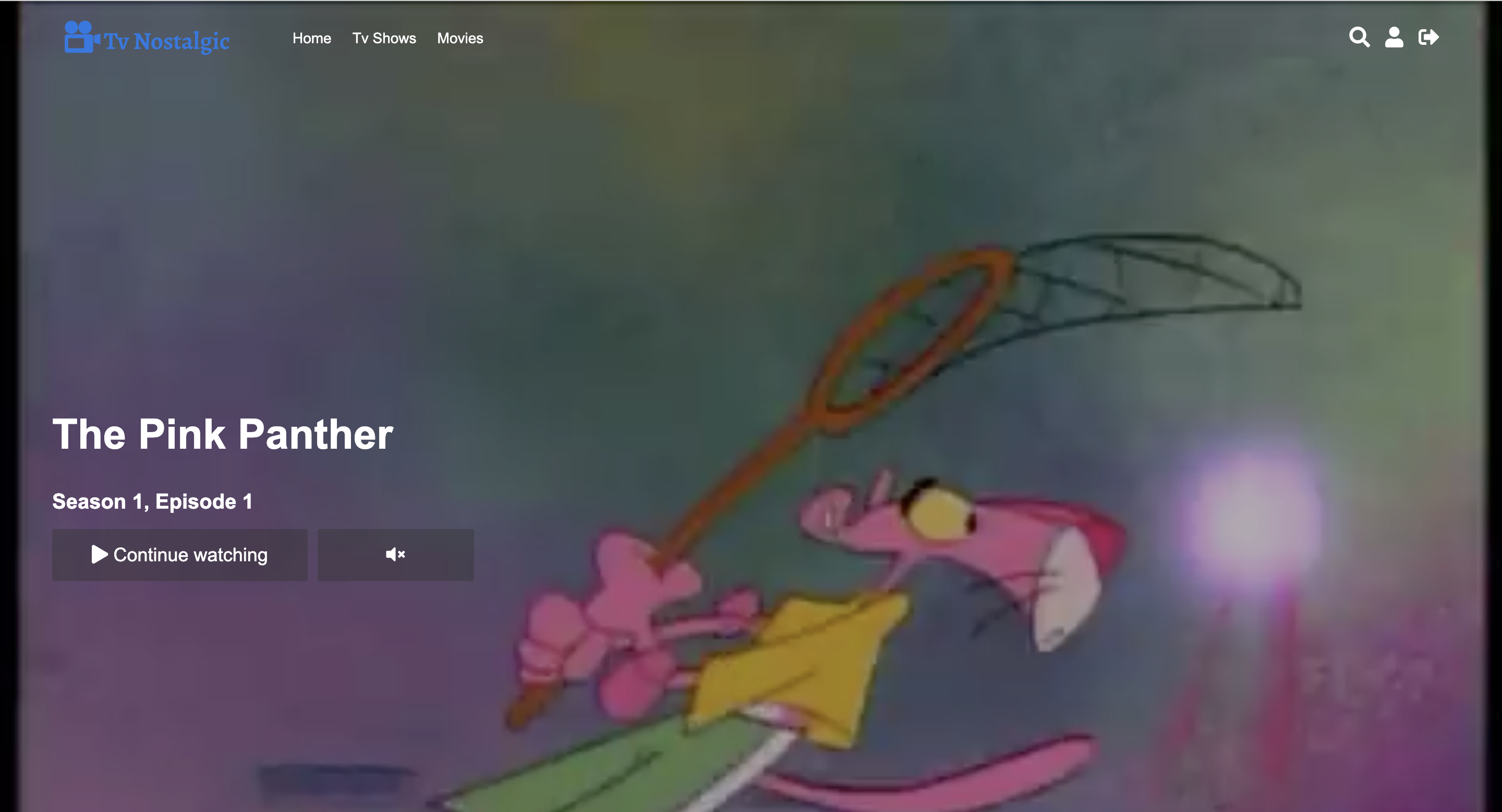 TV Nostalgic PHP-Videoplattform Prototyp